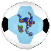 キュラソー サッカーボール (回転)