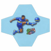 キュラソー サッカーボール (フラット)