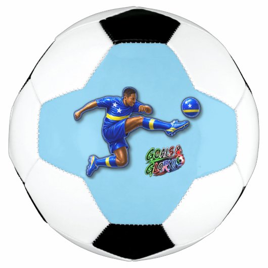 キュラソー サッカーボール (正面)