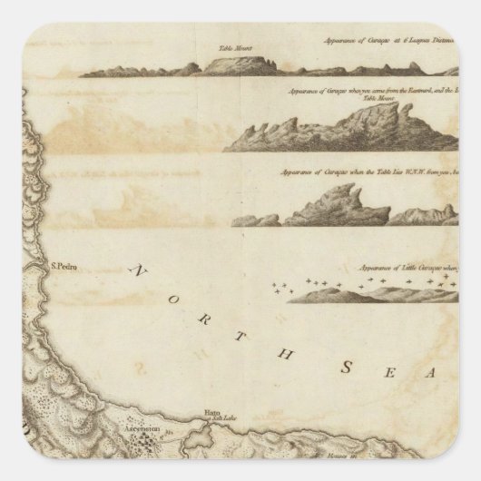 キュラソー スクエアシール (正面)