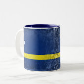 キュラソー ツートーンマグカップ (正面左)