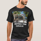 キュラソー ビーチ Tシャツ (正面)