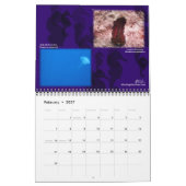 キュラソー・メモリーズ・カレンダー カレンダー (2月 2027)