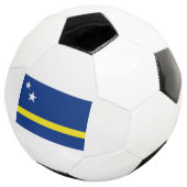 キュラソー 国 休暇 旗 国民的 愛国心 サッカーボール (3/4)