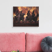 キュラフランスのシエ キャンバスプリント (インサイチュ (リビング))