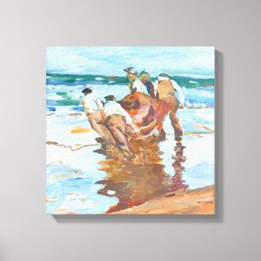 キュラ・ポール・ヘンリーを立ち上げた後 キャンバスプリント (正面)