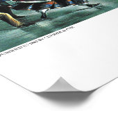 キュリエ&イヴのリトグラフ:セントラルパーク冬 ポスター (角)