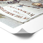 キュリエ&イヴのリトグラフ：女性聖戦 ポスター (角)