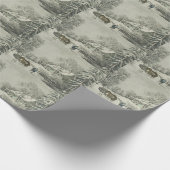 キュリエ&イヴ雪の嵐 ラッピングペーパー (角)