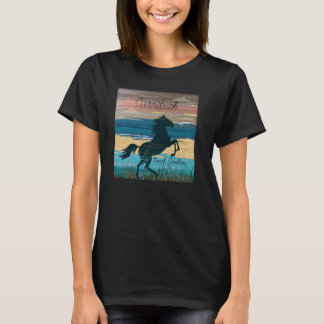 キュリッツックNCアウターバンクワイルドウマーズ航海のコースト Tシャツ