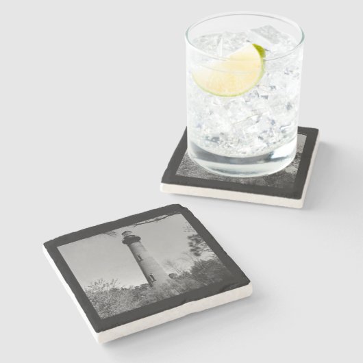 キュリットックライトハウス ストーンコースター (横)