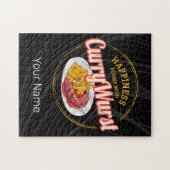 キュリワーストレトロソーセージヴィンテージフリフランスのーズ ジグソーパズル (横)