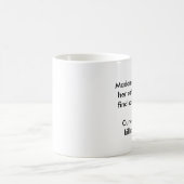 キュリーのオデュッセイア(コーヒー・マグ) コーヒーマグカップ (中央)