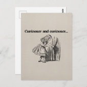 キュルーザーとキュルーザーのアリスと鍵 ポストカード (正面/裏面)