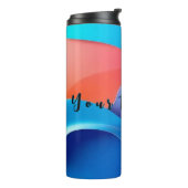 キューアトム文字付き美的タンブラー タンブラー (回転左)