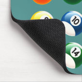 キューカラフルボール マウスパッド (コーナー)