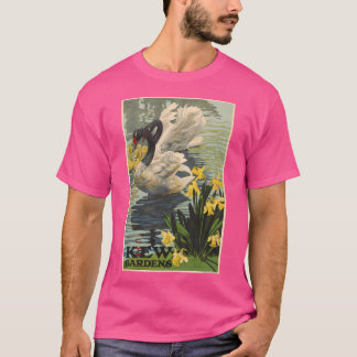 キューガーデンズイングリッ王室のドボタニックヴィンテージ観光 Tシャツ