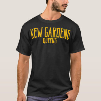 キューガーデンズクイーンズNYヴィンテージテットアンバープリントプル Tシャツ