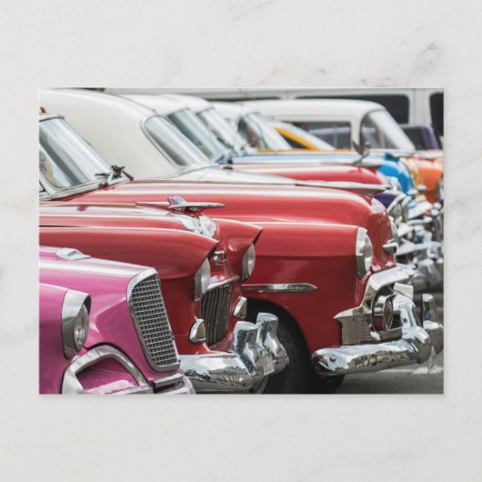 キュークラシックバ赤線はがき車 ポストカード (正面)