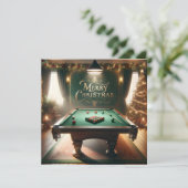 キュークラブでのクリスマス シーズンカード (スタンド正面)