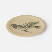 キューコ日本のー（河野楳嶺） ペーパープレート (アングル)