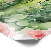 キューストンエステティックウォーターカラーアイリッシュビレッジコテージ フォトプリント            (角)