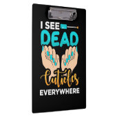 キューティクルがあちこちで見える クリップボード (右)