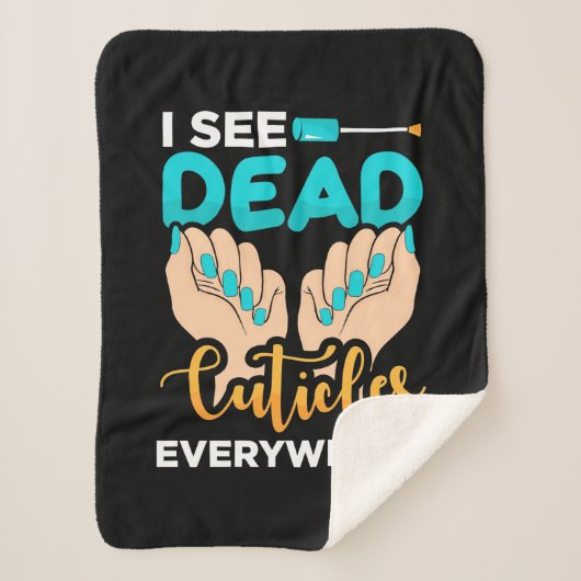 キューティクルがあちこちで見える シェルパブランケット (正面)