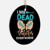 キューティクルがあちこちで見える セラミックオーナメント (右)