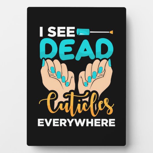 キューティクルがあちこちで見える フォトプラーク (正面)