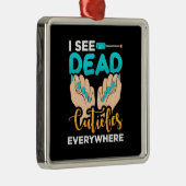 キューティクルがあちこちで見える メタルオーナメント (右)