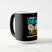 キューティクルがあちこちで見える モーフィングマグカップ (正面左)