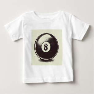 キューティーエイトボール ベビーTシャツ