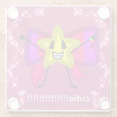 キューティーコスターw\Starry!!!! ガラスコースター (裏面)