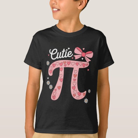キューティーデイの小悪魔女子学生と数学の先生 Tシャツ (正面)