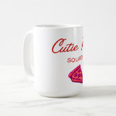 キューティーパイスコードバレンタイン コーヒーマグカップ (正面左)