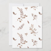 キューティーパイ ベビーシャワー招待状 招待状 (裏面)