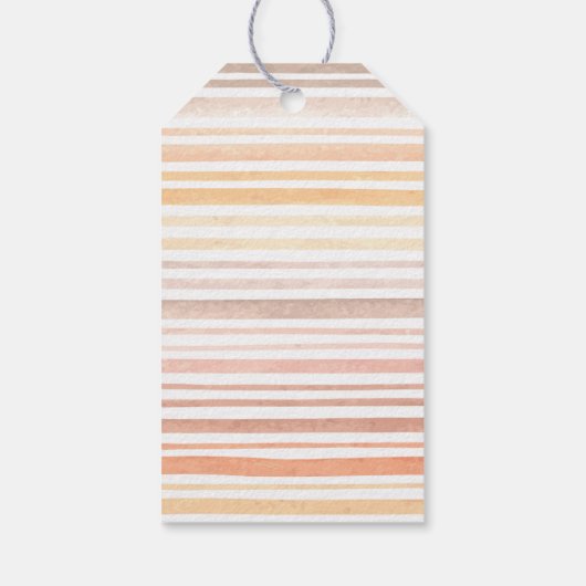 キューティーピー感謝祭ベイビーシャワープレゼントタグ ギフトタグ (裏面)