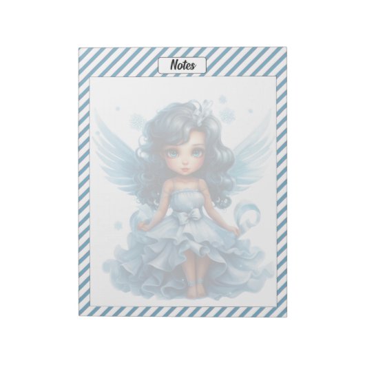 キューティーブルー・クリスマス ノートパッド (回転)