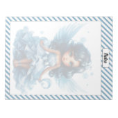 キューティーブルー・クリスマス ノートパッド (正面)