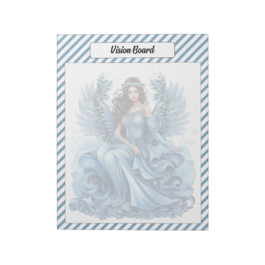 キューティーブルー・クリスマス ノートパッド (回転)