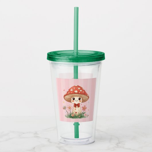 キューティールーミー アクリルタンブラー (正面)