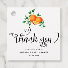 キューティー | オレンジ ありがとう フェイバータグ