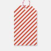 キュートありがとうたくさん雪クリスマス誕生日パーティー ギフトタグ (裏面)