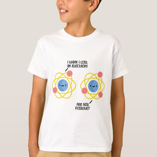 キュートおもしろいで原子科学のジョーク Tシャツ (正面)