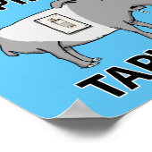 キュートおもしろいとタピールオンタピールオフ ポスター (角)