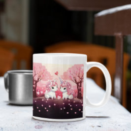 キュートおもしろいとバレンタインデー子供へ47マグカップ コーヒーマグカップ