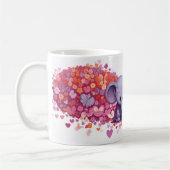 キュートおもしろいとバレンタインデー18子供へマグカップ コーヒーマグカップ (左)