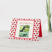 キュートおもしろいなバレンタインデーのカード カード (正面)