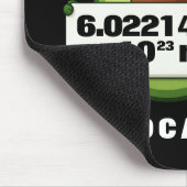 キュートおもしろいアボガドアボカド マウスパッド (コーナー)